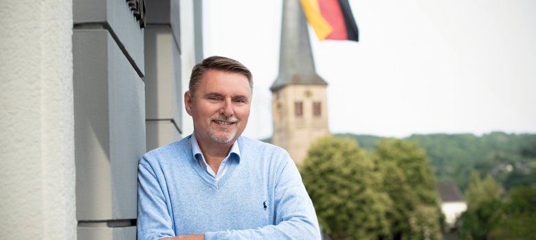 Bürgermeister Michael Eyer Porträt des Bürgermeisters Michael Eyer