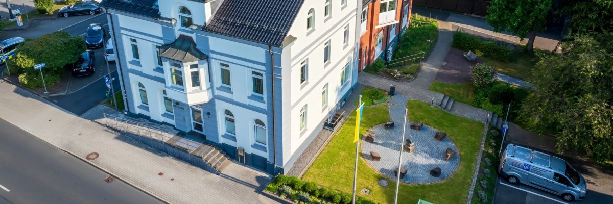 Luftaufnahme Stadtverwaltung Overath