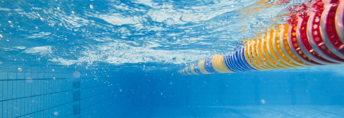 Schwimmbahn unterwasser