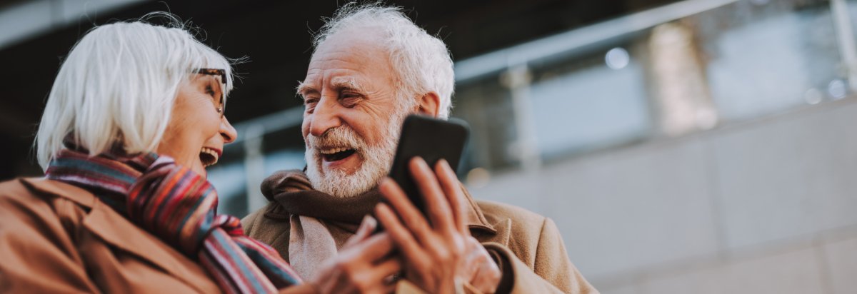 Ein älteres Ehepaar