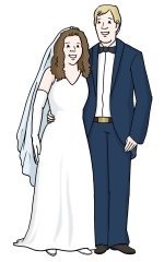 Hochzeitspaar