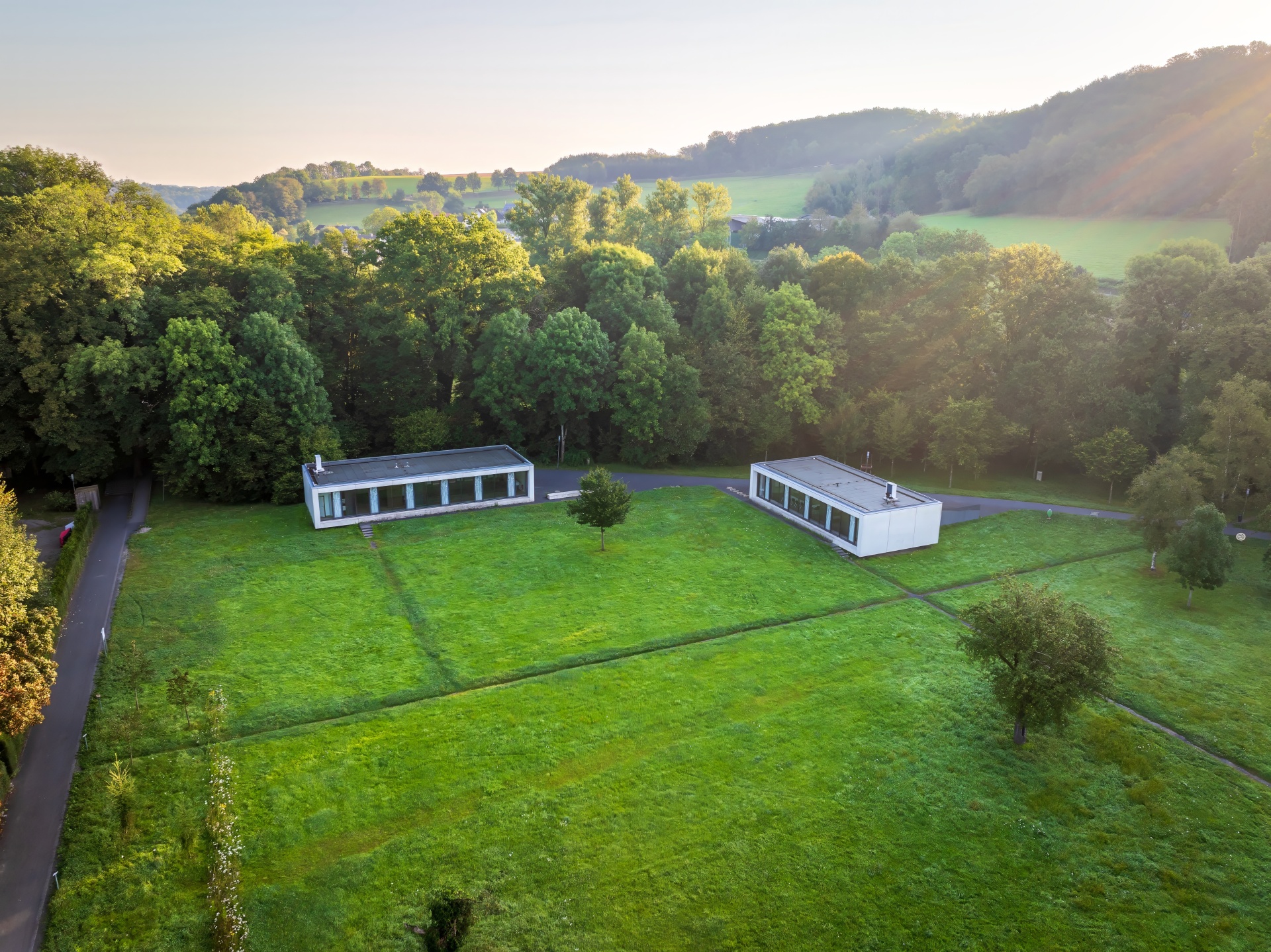 Drohnenaufnahme Gut Eichthal