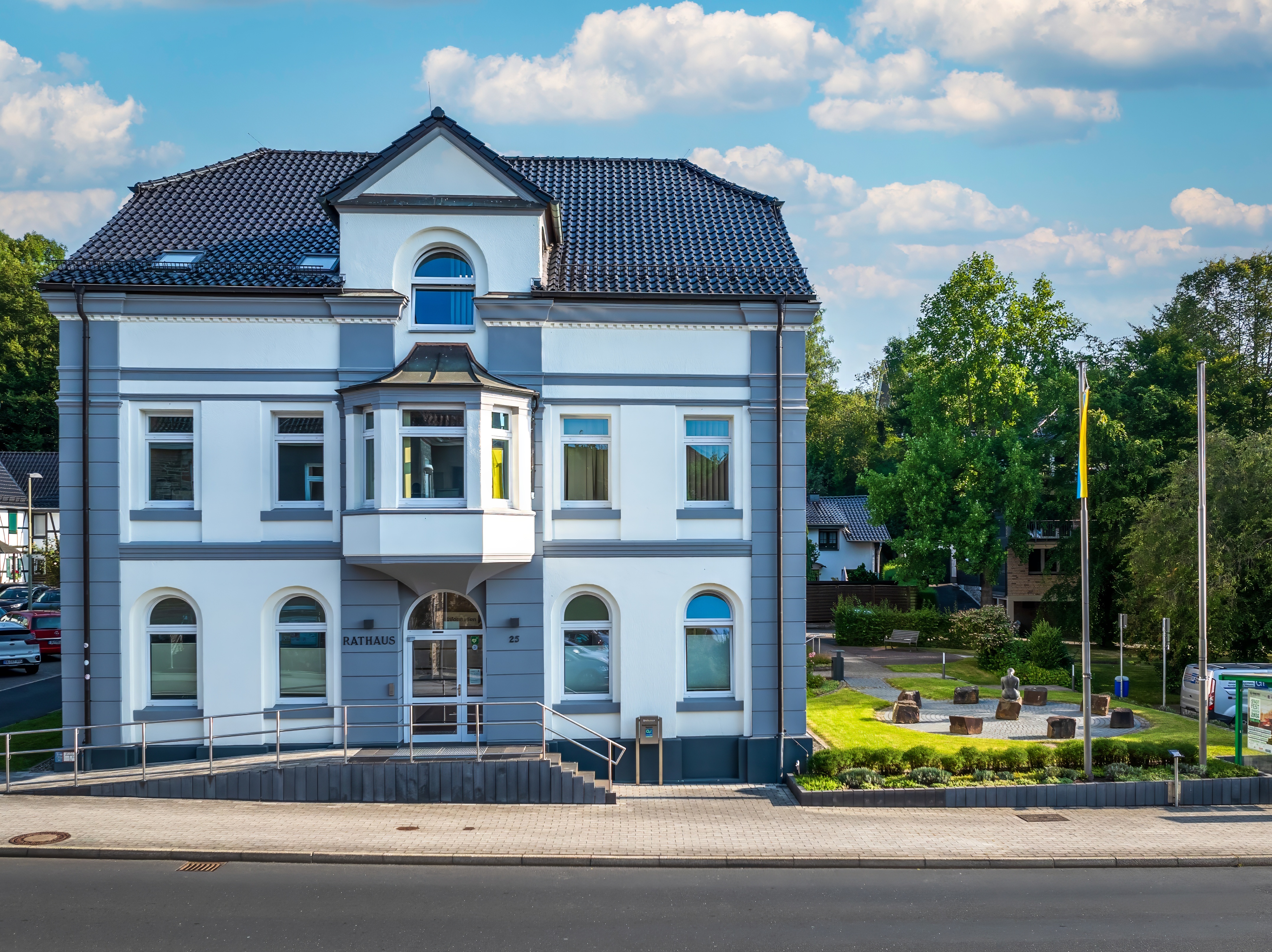Das Rathaus der Stadt Overath