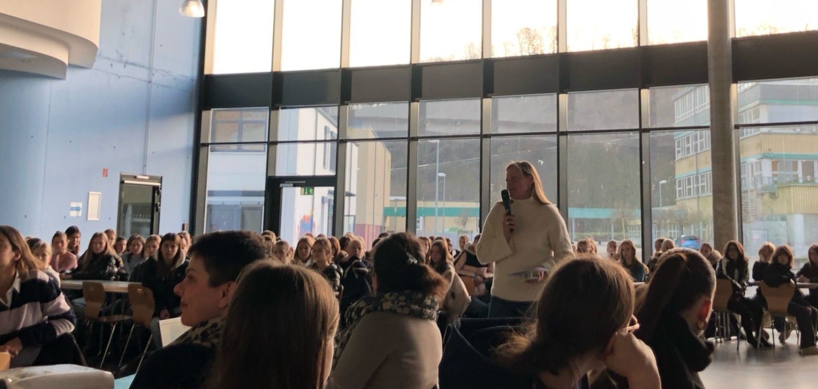 Informationsveranstaltung in der Mensa