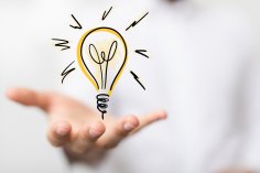 Concept for business strength and success