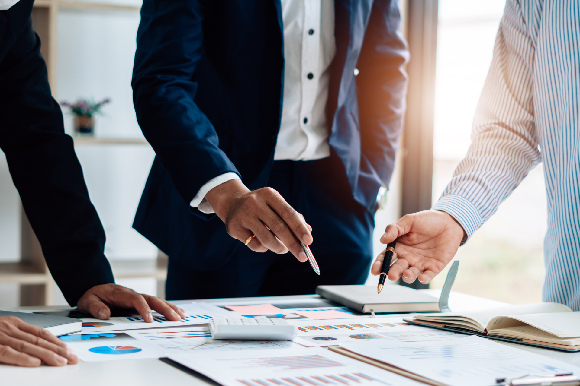 Besprechung in einem Büro